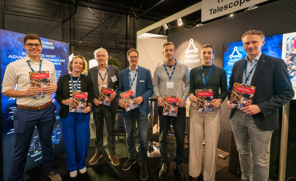 Presentation of the Einstein Telescope Valorisation Perspective report to the business community during the Precision Fair in Den Bosch.